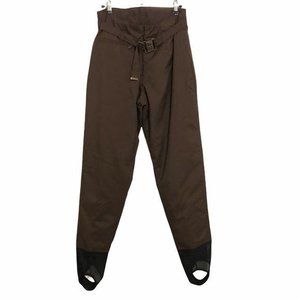 VINTAGE Obermeyer Brown Buckle Zip Ski Snowboarding Pants Size 10.